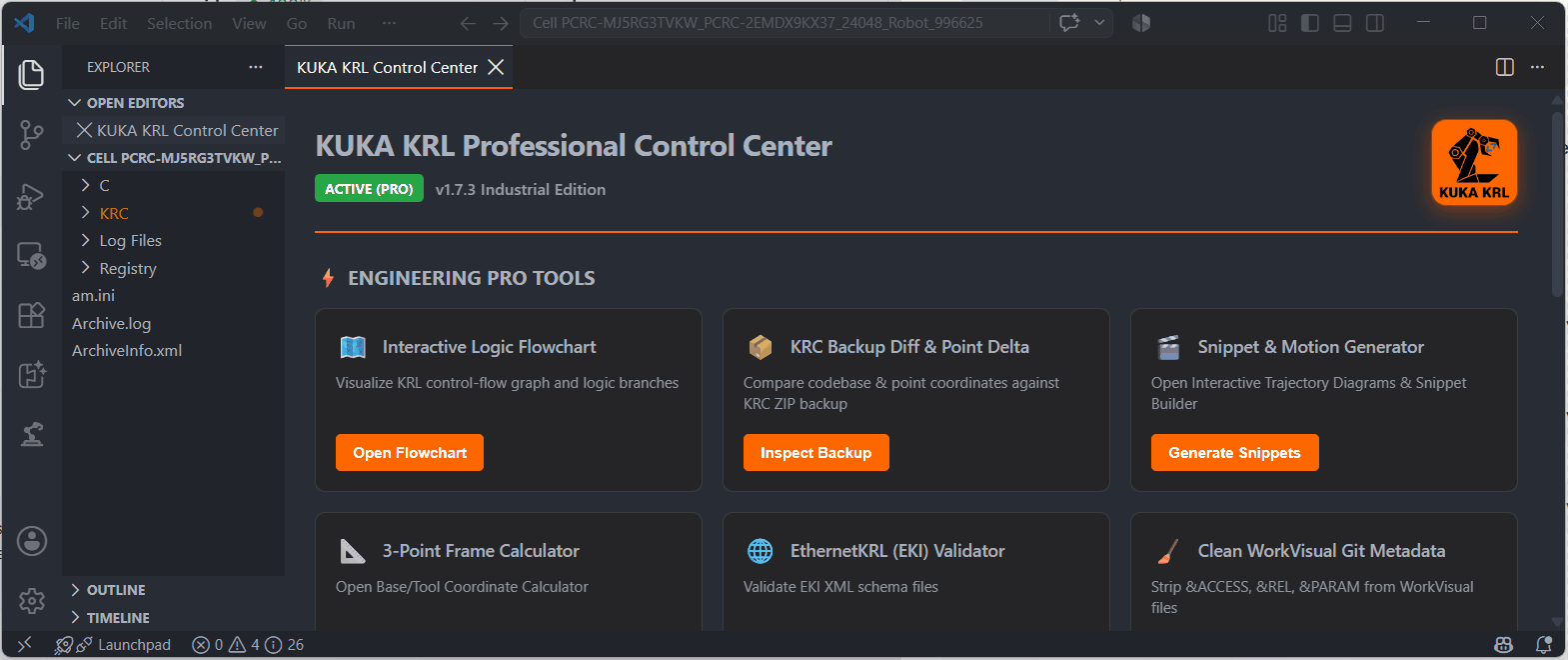 KRC Backup Diff Demo
