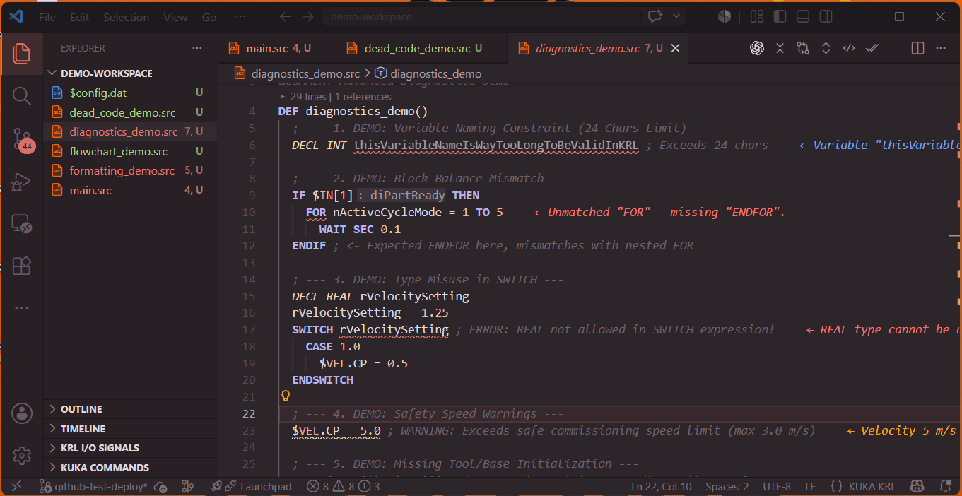 Velocity Collision Inspector ($VEL.CP)